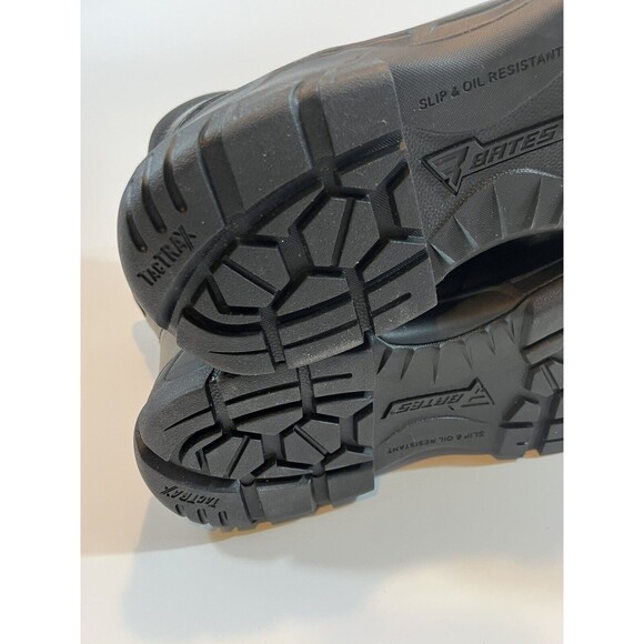 Bates E03180 Tactical Boots Size 14 M Tall Black Soft Toe DuraShocks Side Zip - Picture 8 of 14
